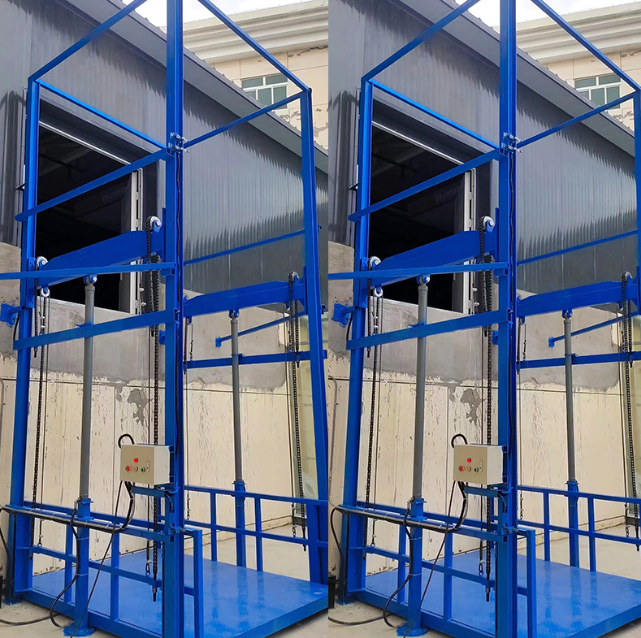 永修导轨式升降货梯